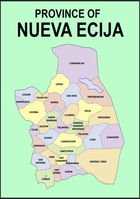 nueva ecija in philippine map|Get to Know the Nueva Ecija Province in the Philippines.
